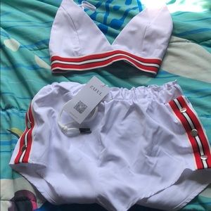 Two piece summer outfit